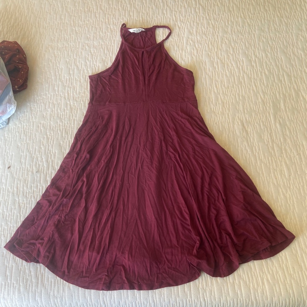 Cute maroon party dress